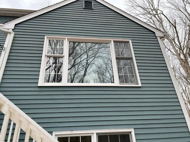 These windows have broken seals